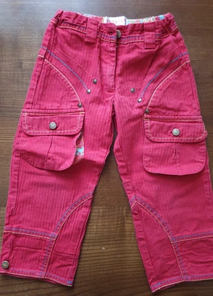 Pantalon jeans rouge 24 mois Clayeux, marke: Clayeux, zustand: Sehr gut, größe: 24–36 Monate / 92, 1,50 €, 2,28 € inklusive Vinted-Käuferschutz