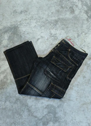 jean cargo vintage alvaro évolution noir délavé taille 46, marque: Vintage Dressing, état: Très bon état, taille: W36 | FR 46, 42,00 €, 44,80 € Protection acheteurs (Pro) incluse