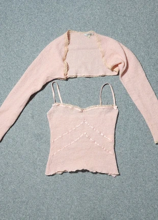 Vintage y2k mohair blend cami top and Bolero, brand: y2k, condition: Very good, size: XS / 6, £30.00, £32.20 includes Buyer Protection Pro