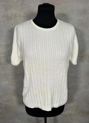 Pull Torsadé Vintage Cable Knit Hiver chrystal kobe maille torsadée blanche, texture chaude taille M, marque: Vintage Dressing, état: Très bon état, taille: M / 38 / 10, 9,00 €, 10,15 € Protection acheteurs (Pro) incluse