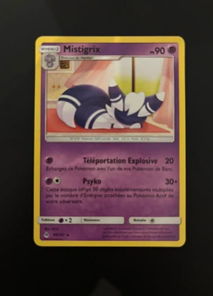 Mistigrix 45/131 - sl lumière interdite - 2018, marque: Pokémon, état: Bon état, 1,00 €, 1,75 € Protection acheteurs incluse