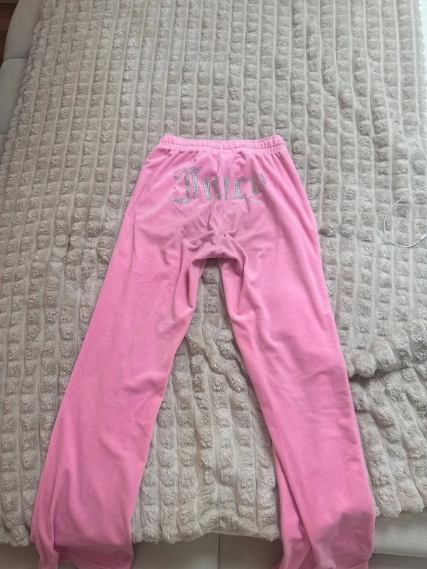 Pink wide leg trousers