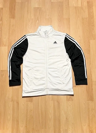 Veste Adidas - blanc - noir - taille S/14A - très bon état, brand: adidas, condition: Very good, size: XS, €17.99, €19.59 includes Buyer Protection