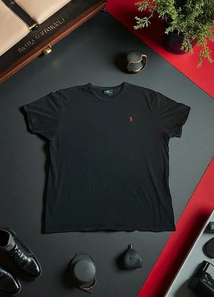 Ralph Lauren T-Shirt – Black – XL – 100% Cotton, marke: Ralph Lauren, zustand: Sehr gut, größe: XL, 9,00 €, 9,65 € inklusive Vinted-Käuferschutz