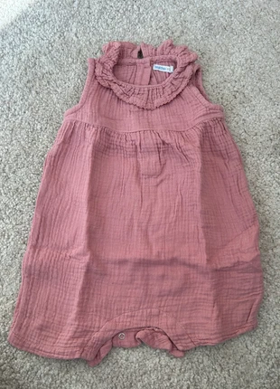 Barboteuse rose en gaz de coton bio élégante - boutchou - 9 mois, brand: Bout'chou, condition: Very good, size: 9-12 months / 74 cm, €3.00, €3.85 includes Buyer Protection