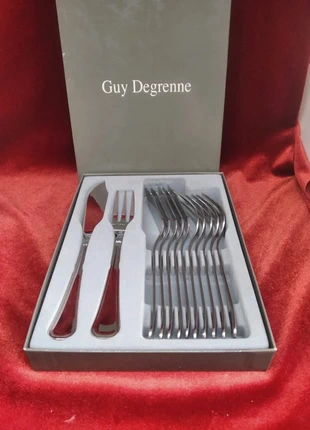 Coffret de 12 couverts à poisson Guy Degrenne – inox – parfait état, état: Neuf sans étiquette, 25,00 €, 26,95 € Protection acheteurs incluse
