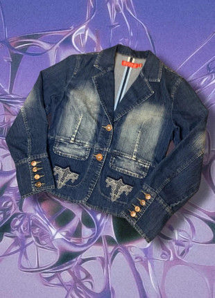 Veste y2k vintage en jean, marque: y2k, état: Très bon état, taille: M / 38 / 10, 18,00 €, 19,60 € Protection acheteurs (Pro) incluse