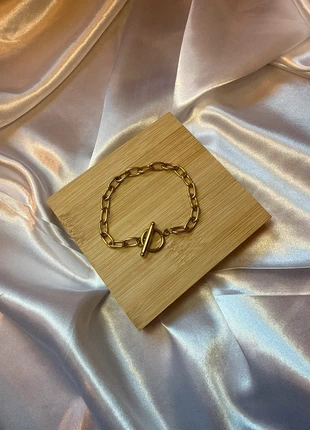 Bracelet dorée en acier inoxydable, marke: Boutique indépendante, zustand: Neu, 5,00 €, 5,95 € inklusive Vinted-Käuferschutz