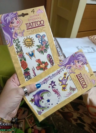 Glitter temporary tattoo, brand: Tattoo, condizioni: Ottime, taglia: Taglia unica, €2.00, €2.80 include la Protezione acquisti