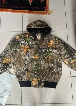 Active jacket carhartt rework taille L vert et noir realtree vintage, merk: Carhartt, staat: Heel goed, maat: L, € 60,00, € 63,70 inclusief Kopersbescherming Pro