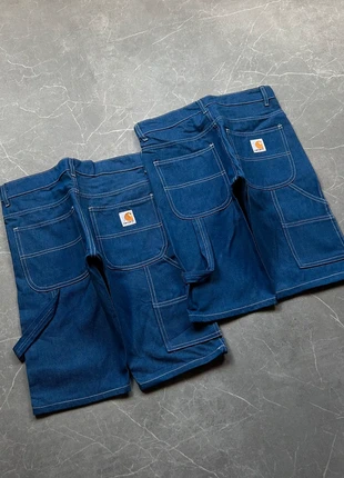 Carhartt Rework Style Custom Vintage Look Workwear Shorts Jorts Herren Bundle |  928, merk: Carhartt, staat: Heel goed, maat: XS, € 35,00, € 37,45 inclusief Kopersbescherming