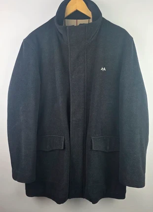 Vintage Thomas Burberry Wool Coat Men’s Black Jacket Classic Check Lining, marca: Thomas Burberry, estado: Muito bom, tamanho: L, €49.99, €53.19 inclui Proteção do Comprador