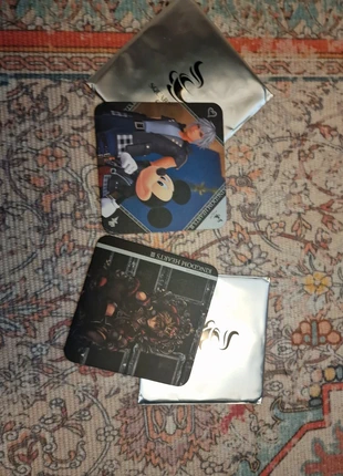 Kingdom Hearts 3 coasters, brand: Square Enix, condition: Very good, £2.00, £2.80 includes Buyer Protection