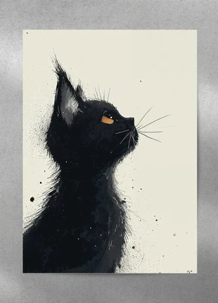 Affiche cat poster A4, marque: CAT, état: Neuf sans étiquette, 5,00 €, 5,95 € Protection acheteurs incluse