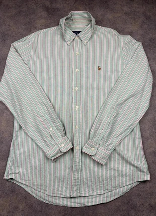 Chemise Ralph Lauren | Taille L | Couleur Vert, Rose, marca: Ralph Lauren, estado: Muy bueno, tamaño: L, 16,00 €, 17,50 € Protección al comprador Pro incluida