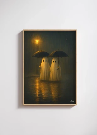 Poster: spooky rain, merk: amera, staat: Nieuw met prijskaartje, € 6,50, € 7,53 inclusief Kopersbescherming Pro