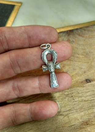 Sterling Silver Pendant 925 Egyptian Ankh, brand: Silver, condition: Very good, £15.00, £16.45 includes Buyer Protection