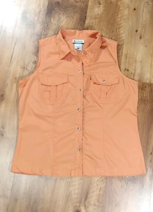 Chemise sans manches Colombia orange femme taille XL, marque: Colombia, état: Très bon état, taille: XL / 42 / 14, 12,00 €, 13,30 € Protection acheteurs incluse