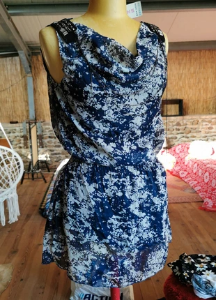 Haut blouse peplum  top greek, brand: Boutique indépendante, condizioni: Nuovo con cartellino, taglia: M / IT 42 / EU 38, €23.00, €24.85 include la Protezione acquisti