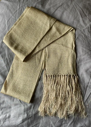 Écharpe de fêtes doré et brillante, marque: sans marque, état: Neuf sans étiquette, 5,00 €, 5,95 € Protection acheteurs incluse