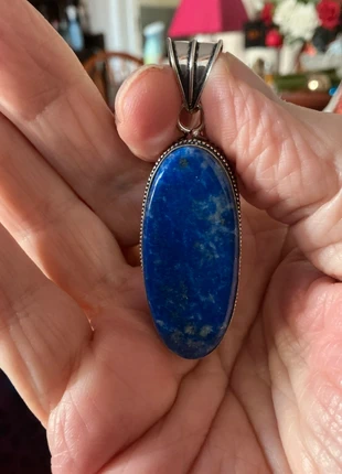 Lapis Lazuli Gemstone 2.48”, brand: Silver, condition: New without tags, £10.00, £11.20 includes Buyer Protection
