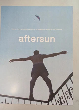 Aftersun Poster 30x40 cm | Film Quote Wall Art | “You can live whatever you want”, zustand: Neu, 11,00 €, 12,25 € inklusive Vinted-Käuferschutz