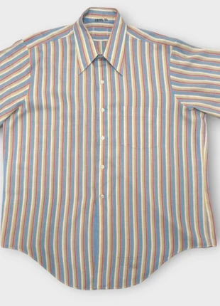 Vintage 70s Multicoloured Striped Shirt. XL, brand: Vintage, condition: Very good, size: XL, £18.00, £19.60 includes Buyer Protection Pro