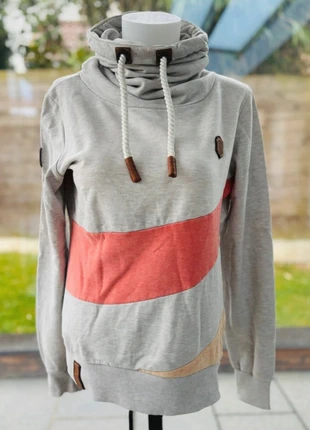 Pull sweat à capuche femme Naketano L 40 gris rose 65% coton très bon état, marque: Naketano, état: Très bon état, taille: L / 40 / 12, 20,00 €, 21,70 € Protection acheteurs (Pro) incluse