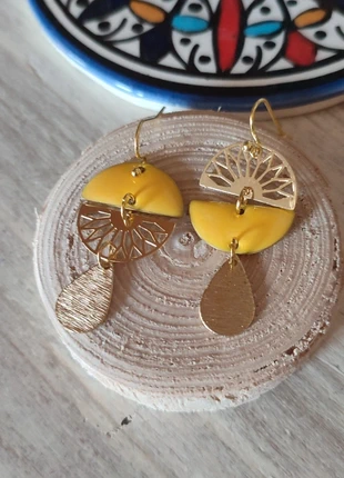Boucles d'oreilles Yelï, marca: Fait Main, estado: Nuevo con etiquetas, 5,10 €, 6,06 € Protección al comprador Pro incluida