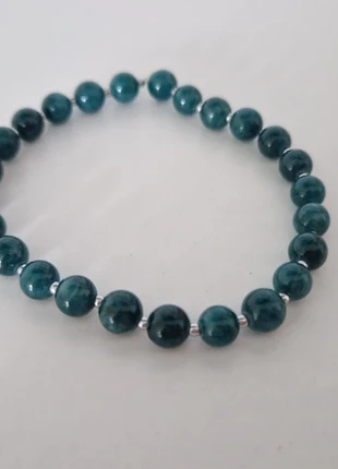 Bracelet pierre naturelle de jade vert, brand: Fait Main, condition: New with tags, €5.00, €5.95 includes Buyer Protection