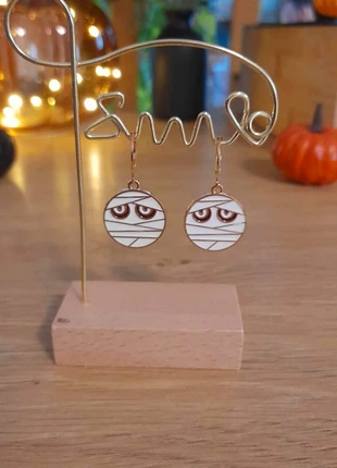 Bijoux Halloween | Boucles d’Oreilles Momies neuves, brand: halloween, condition: New without tags, €2.50, €3.33 includes Buyer Protection