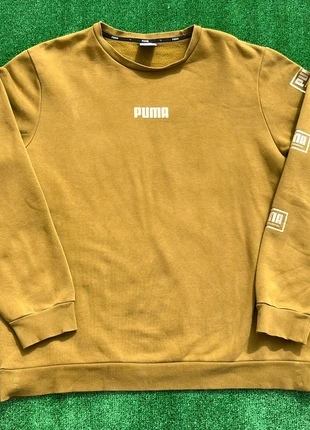 Sweat Puma Oversize Jaune Moutarde Logo Imprimé Streetwear Unisexe Vintage, marque: Puma, état: Très bon état, taille: XL, 20,99 €, 22,74 € Protection acheteurs incluse