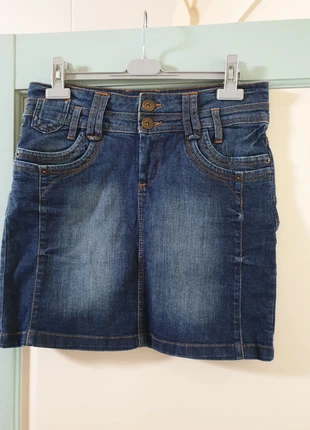 Spijkerrok, maat 40, marque: Yessica, état: Très bon état, taille: L / 40 / 12, 3,00 €, 3,85 € Protection acheteurs incluse