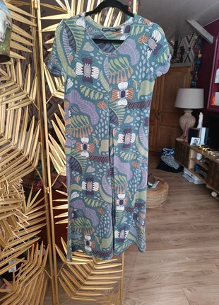 Ensemble Gudrun Sjvoden, robe coordonnées à un pantalon, brand: Gudrun Sjödén, condition: Very good, size: M / 38 / 10, €20.00, €21.70 includes Buyer Protection