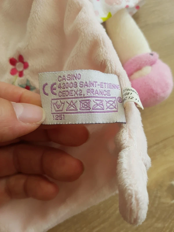 Doudou plat princesse - photo numéro 4
