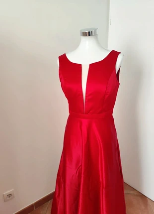 Abito lungo elegante Charm's Paris – Rosso splendente, brand: Charm's, condition: New with tags, size: M / 38 / 10, €69.00, €73.15 includes Buyer Protection