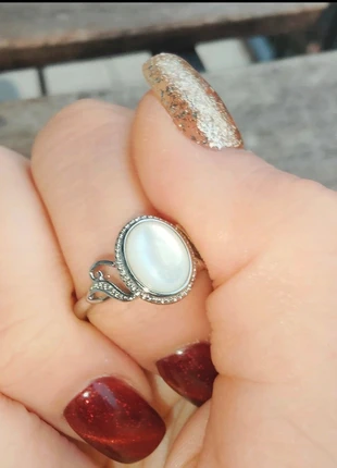 Anello regolabile perla bianca conchiglia, marke: Crystal, zustand: Neu, größe: Größenverstellbar, 7,00 €, 8,05 € inklusive Vinted-Käuferschutz