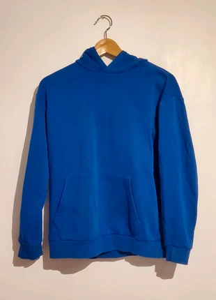 pull a capuche 12-14 ans bleu H&M, marca: H&M, estado: Muy bueno, tamaño: 13 años / 158 cm, 4,25 €, 5,16 € Protección al comprador incluida