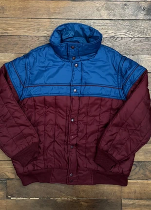 Veste/Doudoune vintage bordeaux/bleu taille L., marque: Vintage Dressing, état: Bon état, taille: L, 5,00 €, 5,95 € Protection acheteurs incluse