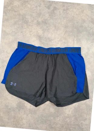 Short de sport under armour femme taille M noir et bleu en polyester avec des poches, marke: Under Armour, zustand: Sehr gut, größe: M / 38 / 10, 12,90 €, 14,25 € inklusive Vinted-Käuferschutz
