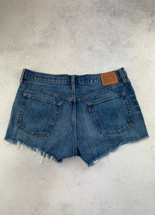 Short Levis 501 Femme FR42 été Bleu Marine, marque: Levi's, état: Bon état, taille: XL / 42 / 14, 24,00 €, 25,90 € Protection acheteurs incluse