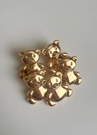 Teddy bear decorative metal buttons - set of 5, brand: Buttons, condition: New without tags, £4.50, £5.43 includes Buyer Protection