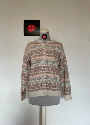 Cozy Vintage Boho Knit Pastel Grandma Cardigan, marke: Pisano, zustand: Sehr gut, größe: M / 38 / 10, 5,00 €, 5,95 € inklusive Vinted-Käuferschutz