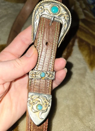 Ceinture en cuir vintage, brand: Made In Italy, condizioni: Ottime, taglia: 90 cm, €20.00, €21.70 include la Protezione acquisti