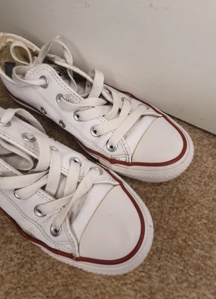 Leather woman's converse size 4, brand: Converse, condition: Good, size: 4, £3.50, £4.38 includes Buyer Protection