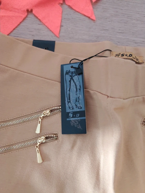 Pantalon neuf moutarde taille 46 - photo numéro 2