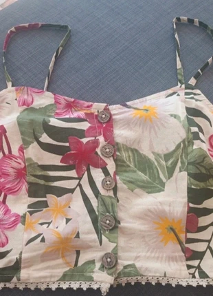 Top Flórido, marque: Lefties, état: Très bon état, taille: M / 38 / 10, 3,00 €, 3,85 € Protection acheteurs incluse