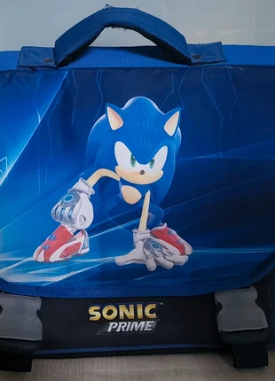 Cartable Sonic prime, brand: Carrefour, condition: Satisfactory, €5.00, €5.95 includes Buyer Protection
