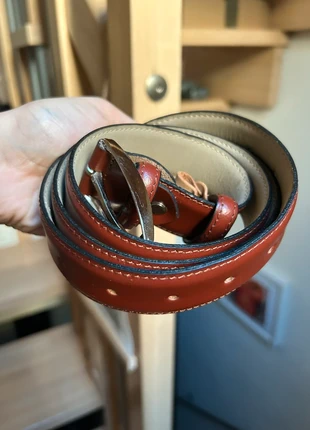 Cintura in pelle marrone chiaro - Unisex, marca: Vintage Dressing, estado: Nuevo sin etiquetas, tamaño: Ajustable, 7,00 €, 8,05 € Protección al comprador incluida