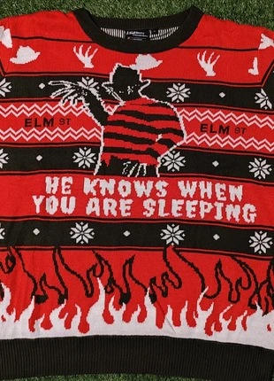 Pull de Noël Freddy Elm Street, marca: Freddy, estado: Muito bom, tamanho: XXL, €62.00, €65.80 inclui Proteção do Comprador Pro
